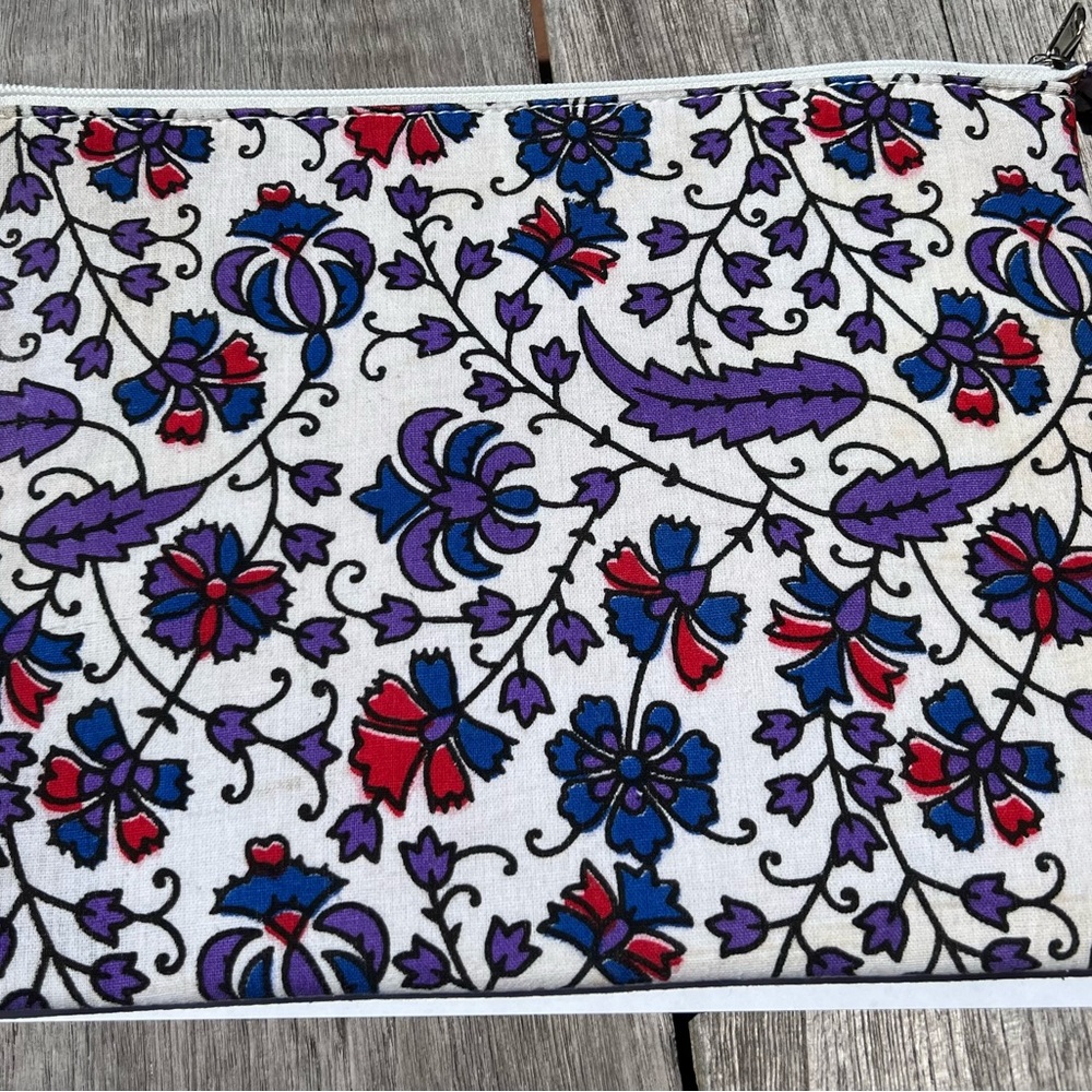 Cotton purse-clutch